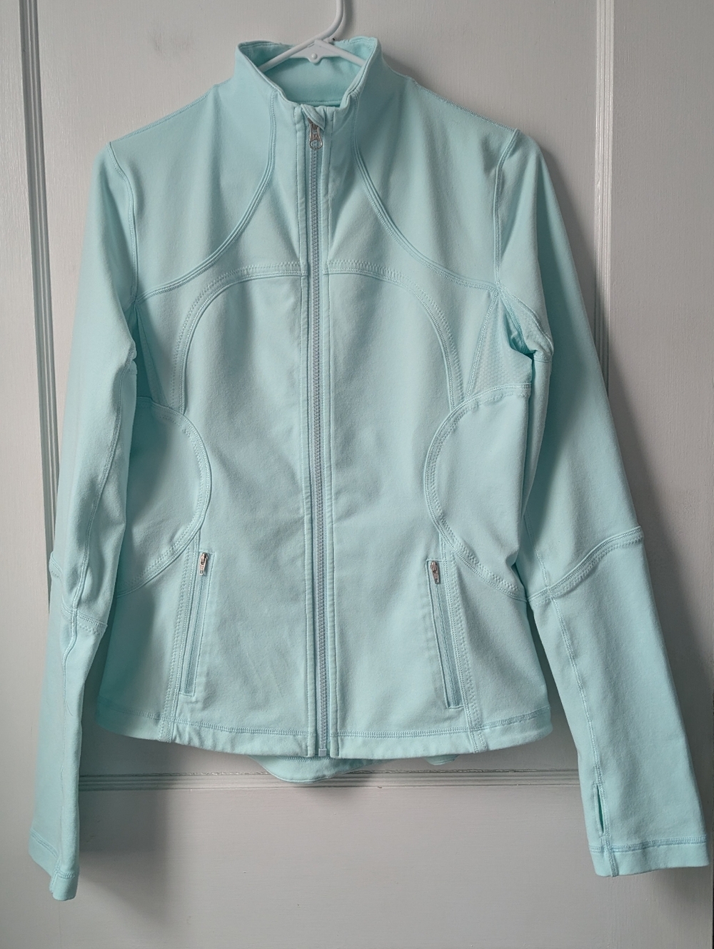 Lululemon Forme Jacket In Aquamarine Size 10 - Picture 8 of 14